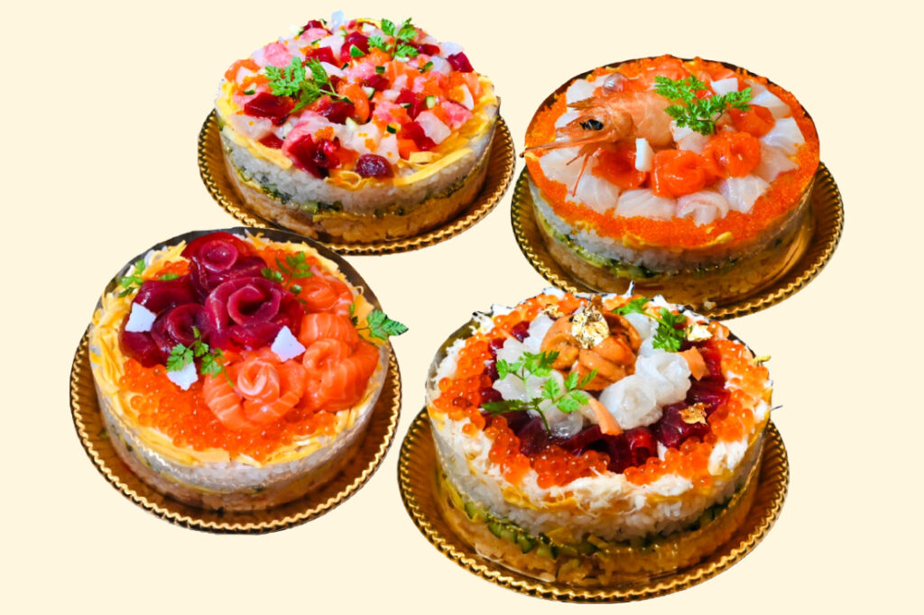 寿司ケーキ(ホール)